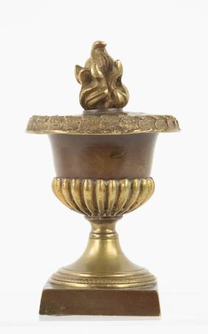 French Bronze Dore Pastille Burner / Candlestick (1 of 7)