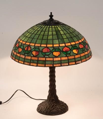 Tiffany Style Acorn Table Lamp (1 of 5)