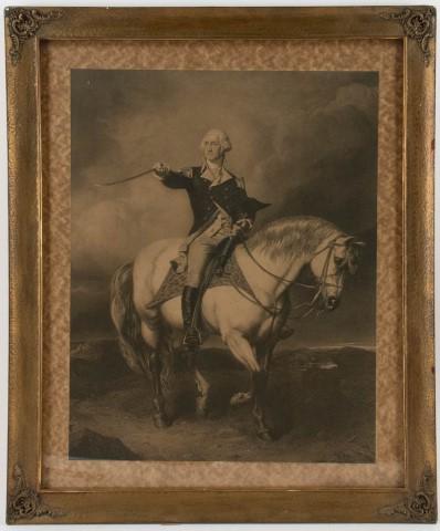 Washington Receiving A Salute At Trenton (1 of 3)