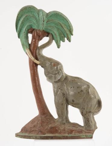 Cast Iron Elephant Doorstop (1 of 5)