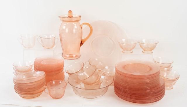 MacBeth-Evans "Dogwood" Depression Glass (1 of 9)