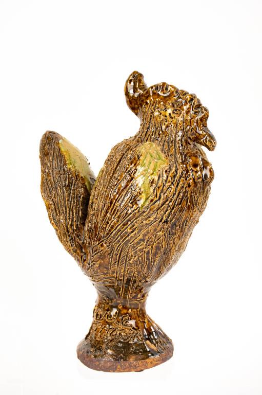 Marie Rogers, Folk Pottery Rooster (1 of 9)