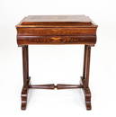 Fine American Regency Inlaid Rosewood Writing Desk