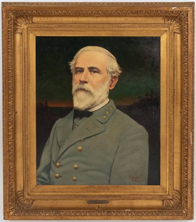 A.B.L. Clausen, Portrait of Robert E. Lee (1 of 13)