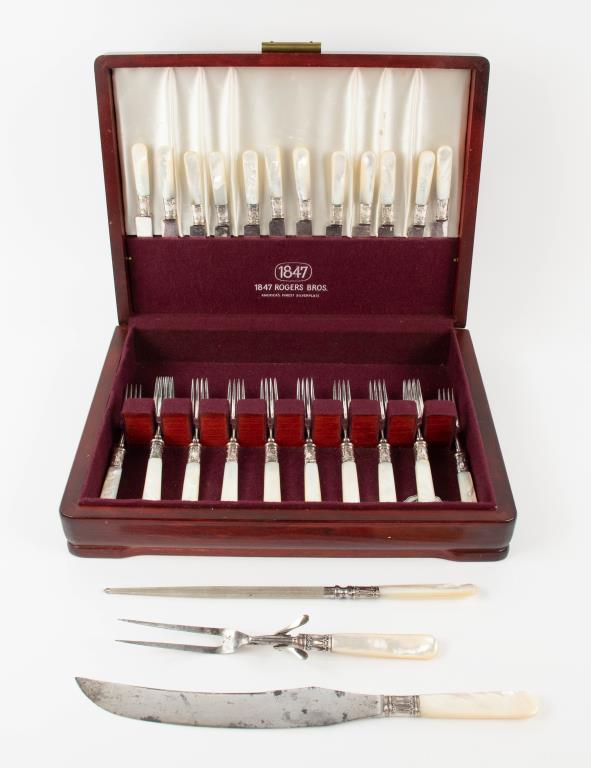 Landers Frary & Clark MOP & Sterling Flatware (1 of 7)