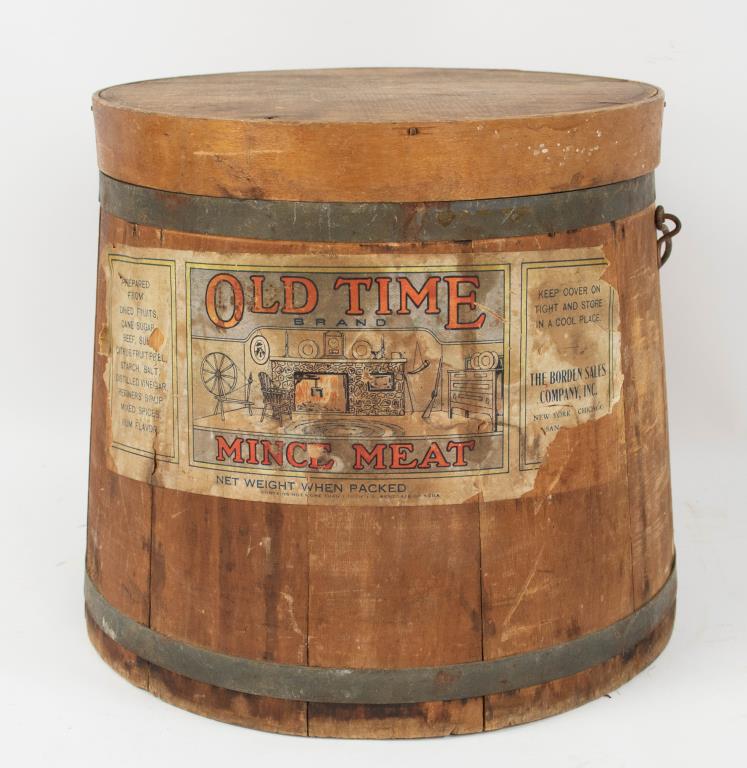 Borden Mince Meat Advertising Firkin (1 of 8)