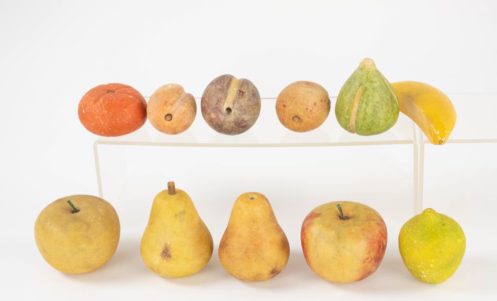11 Pieces of Painted Stone Fruit (1 of 9)