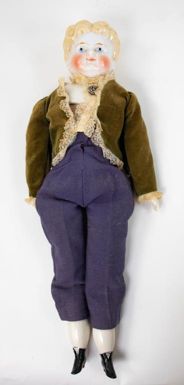 Attr. C. F. Kling China Shoulder Head Boy (1 of 6)