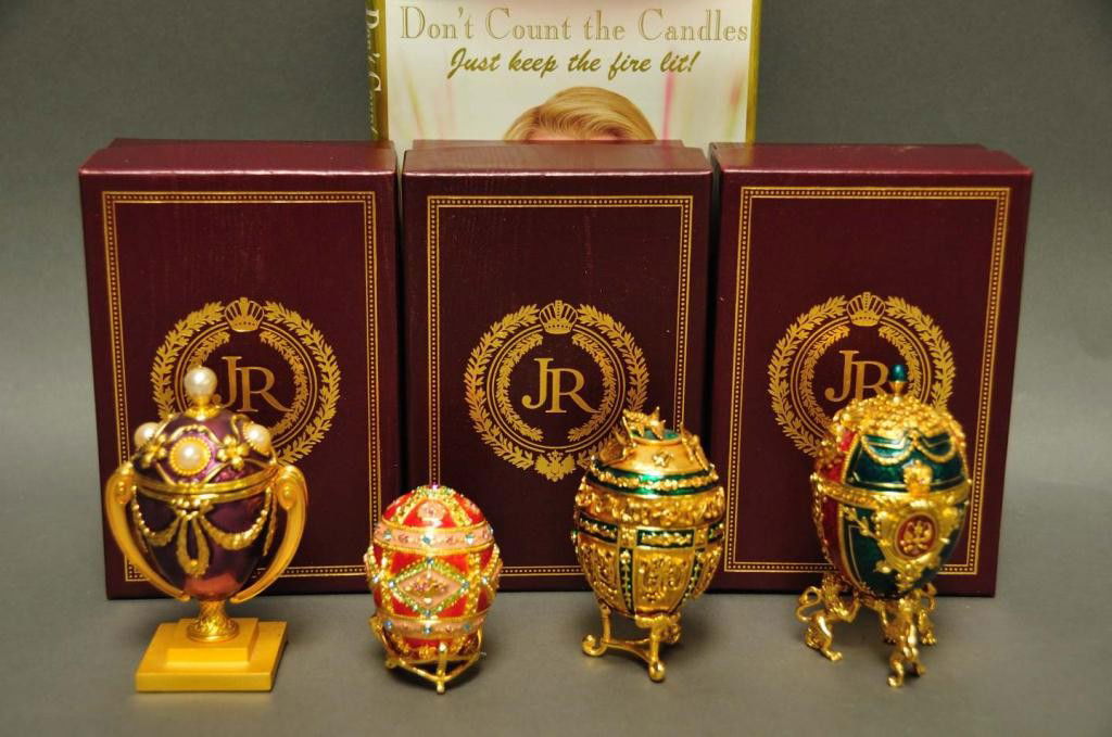 310 Joan Rivers Imperial Treasures Faberge Eggs