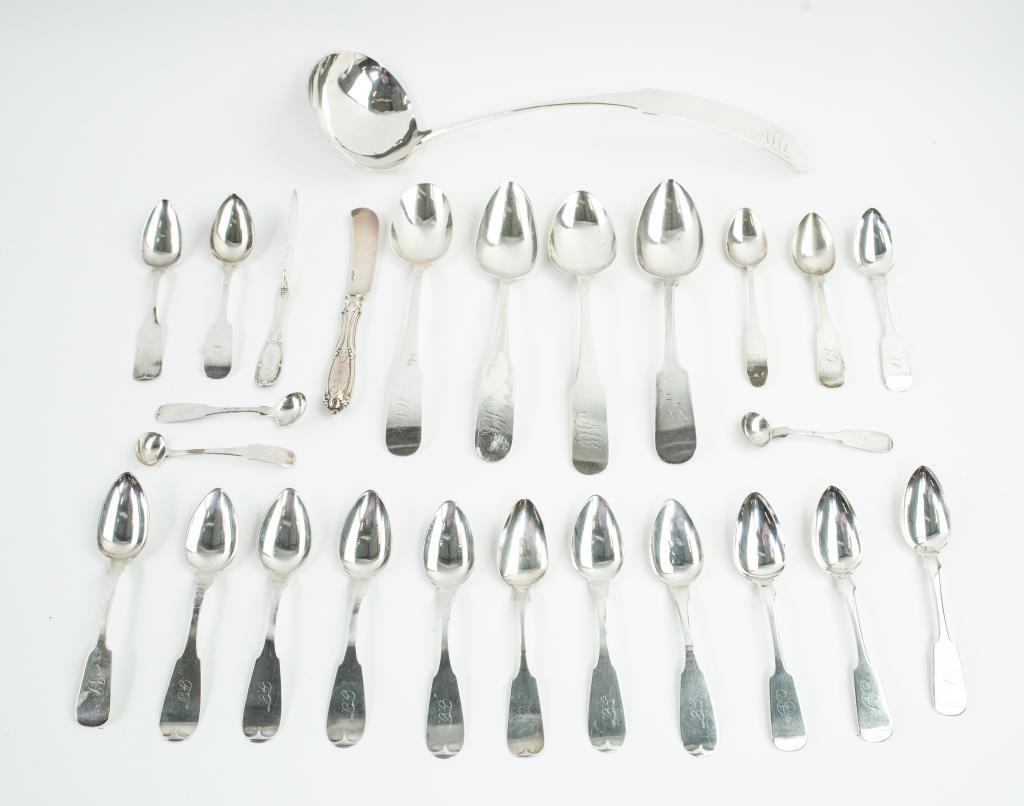 26 Pieces of New York Coin Silver (1 of 15)