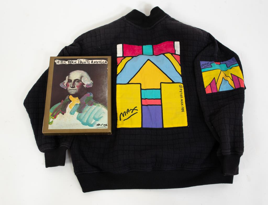 Peter Max Jacket & Autographed Book (1 of 11)