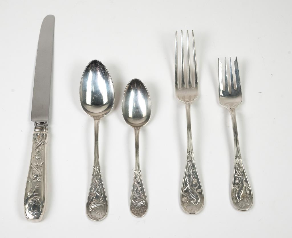 Tiffany & Co. Audubon Sterling Flatware (1 of 3)