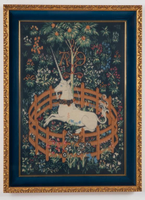 Needlepoint after the Unicorn Tapestries (1 of 4)