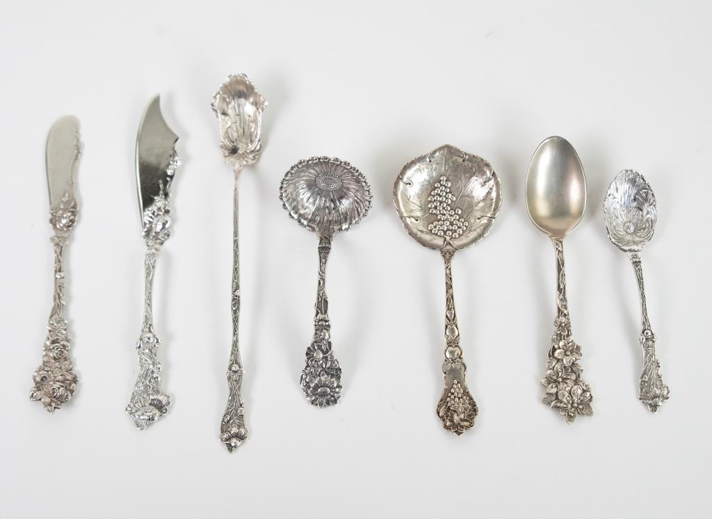 7 Pcs. Various Paye & Baker Sterling Flatware (1 of 6)