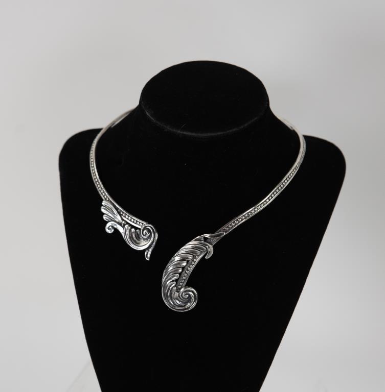 Vintage Margot De Taxco Sterling Silver Necklace (1 of 5)