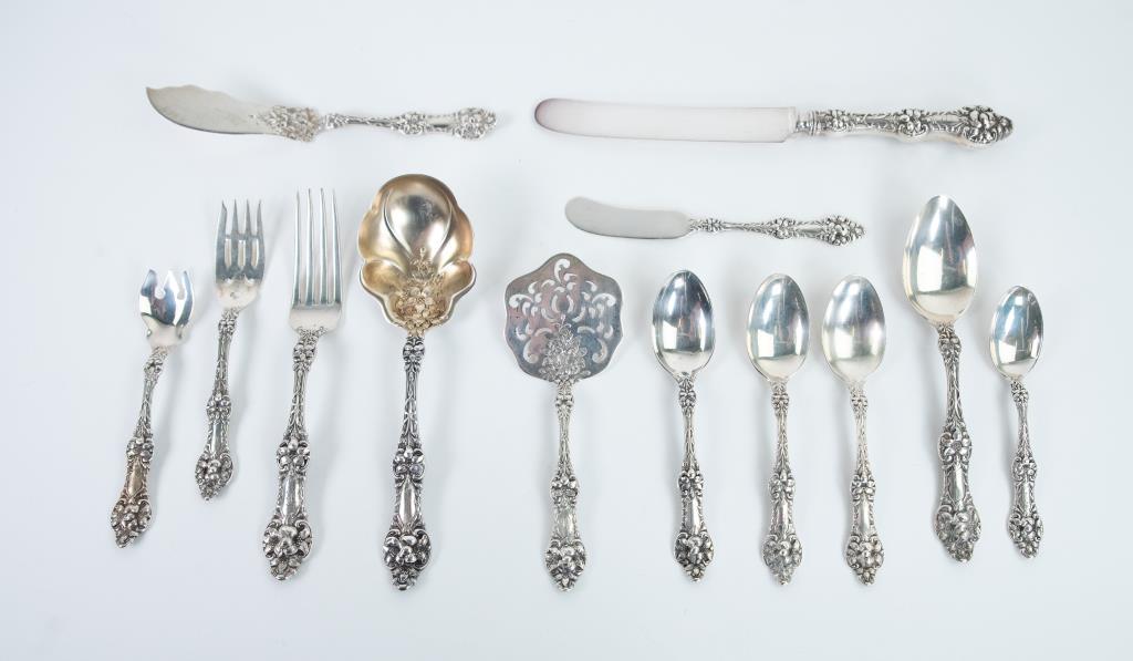 Alvin Orange Blossom Sterling Flatware (1 of 5)