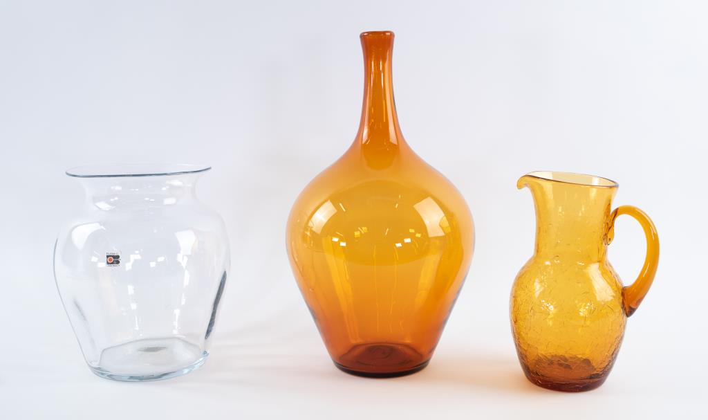 Blenko Decanter, Pitcher & Vase (1 of 1)