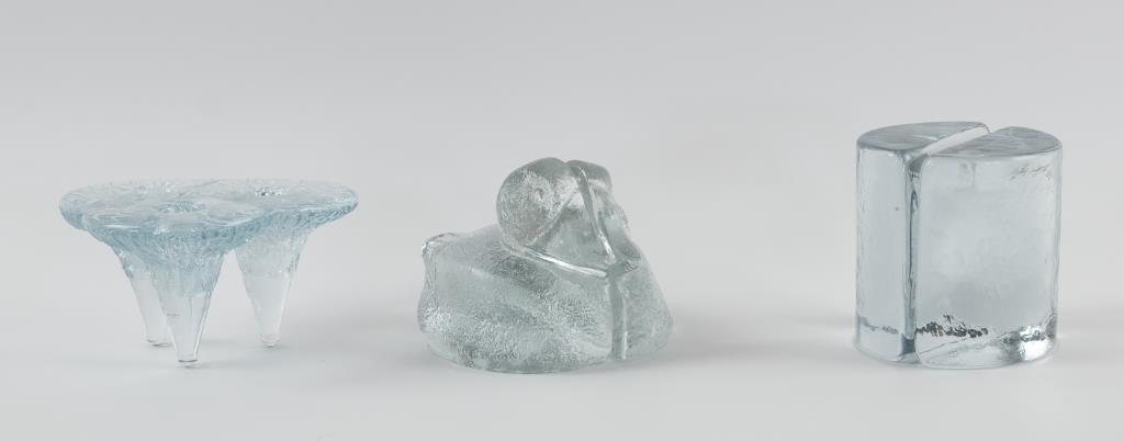 Blenko Bookends, Candleblock (1 of 1)