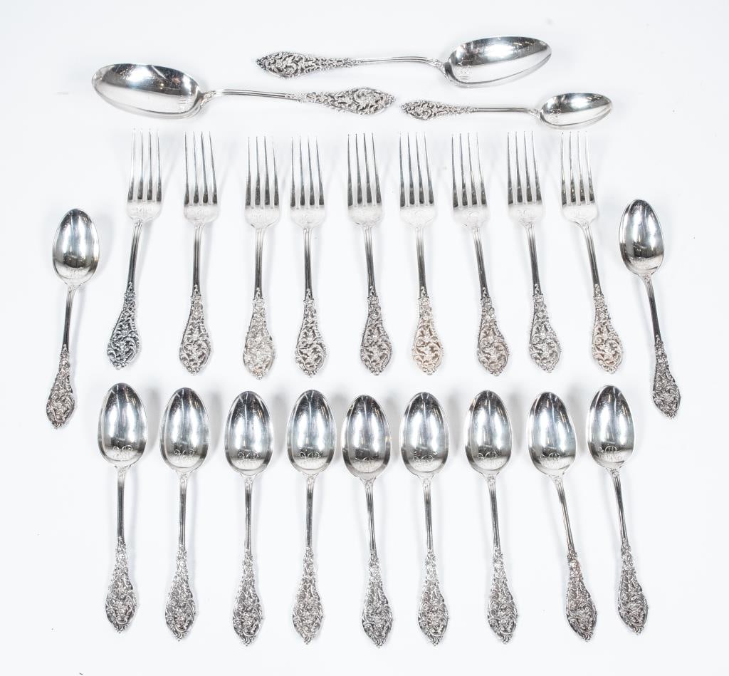 Dominick & Haff Trianon Sterling Flatware (1 of 8)