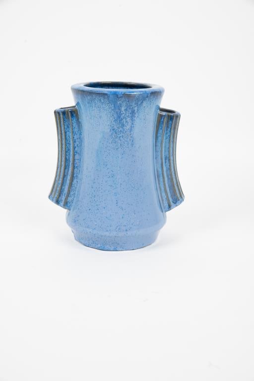 Fulper Pottery Blue Crystalline Vase (1 of 6)