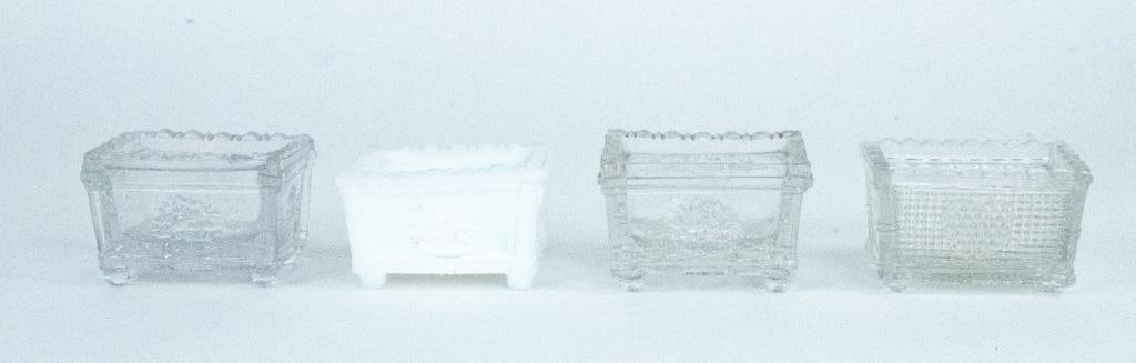 Four New England Pressed Open Salts (1 of 6)