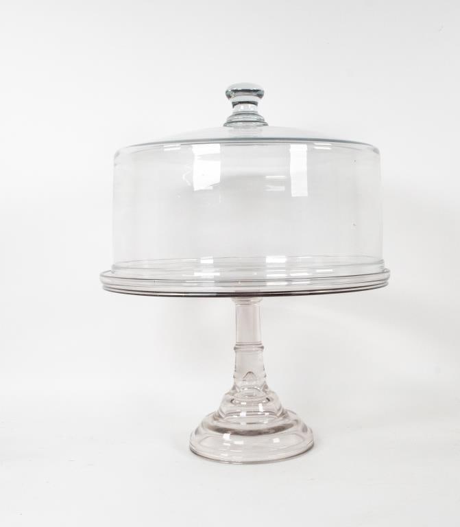 19th C. Large Covered Salver / Cake Stand (1 of 10)