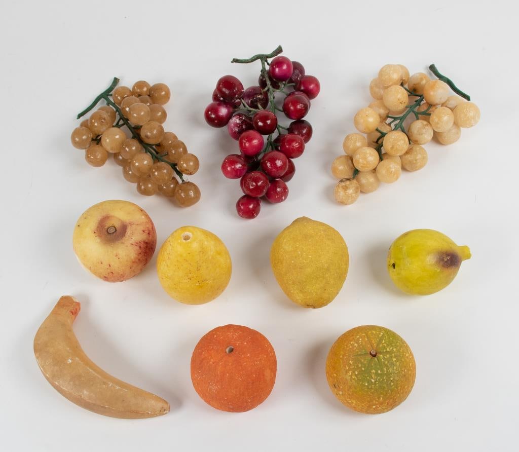 Lot of Carved Stone Fruit (1 of 5)