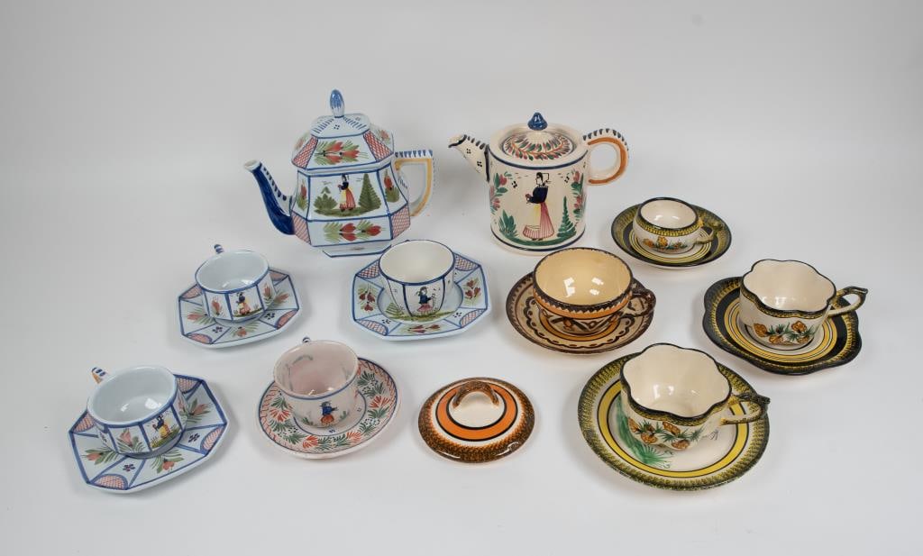 French Quimper Faience Pottery (1 of 10)