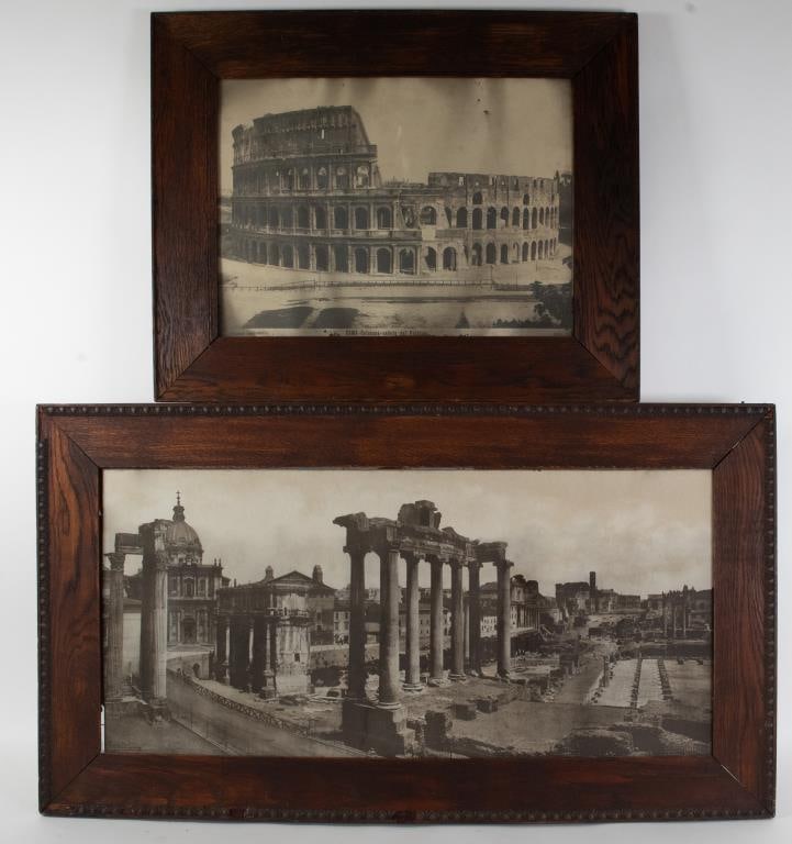 Two Vintage Framed Rome Prints (1 of 9)