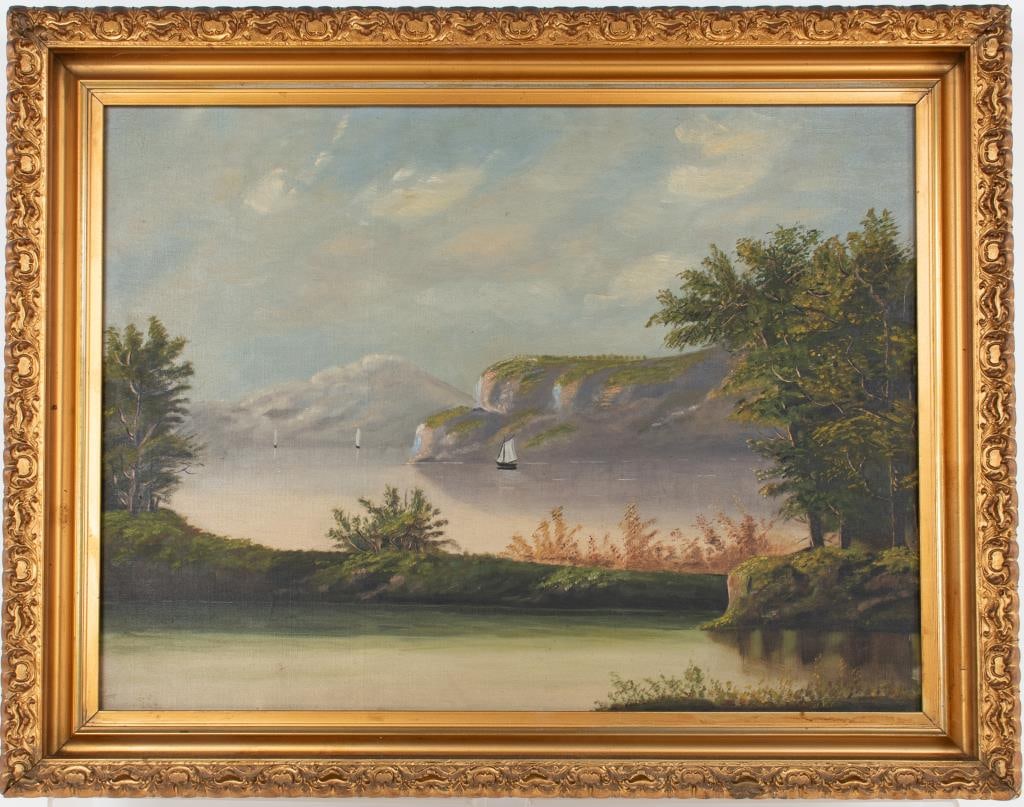 19th C. Hudson River School Painting (1 of 6)