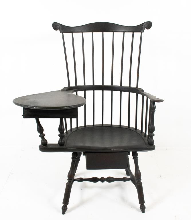 D. R. Dimes Writing Arm Windsor Chair (1 of 12)