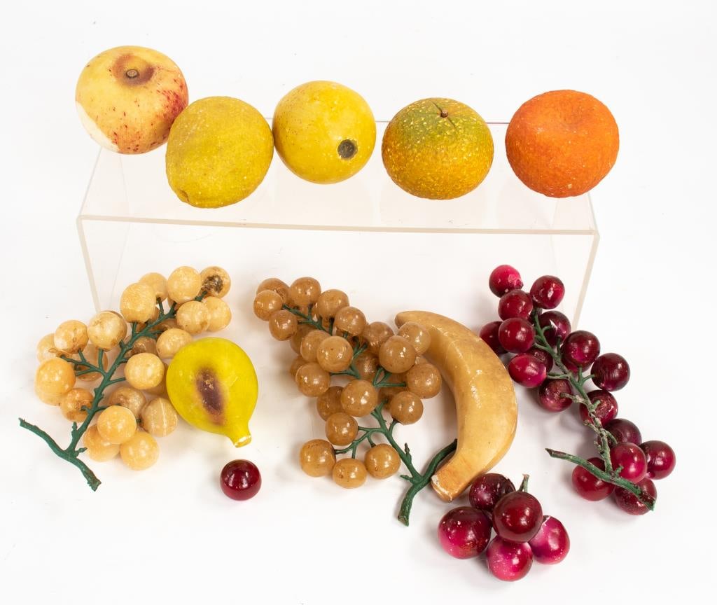 Lot of Carved Stone Fruit (1 of 7)