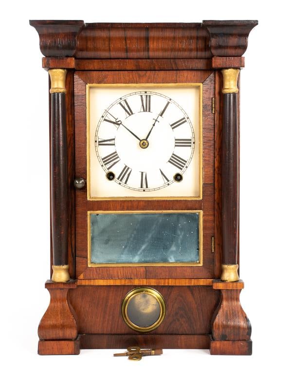 19th C. Seth Thomas Empire Shelf Clock (1 of 8)