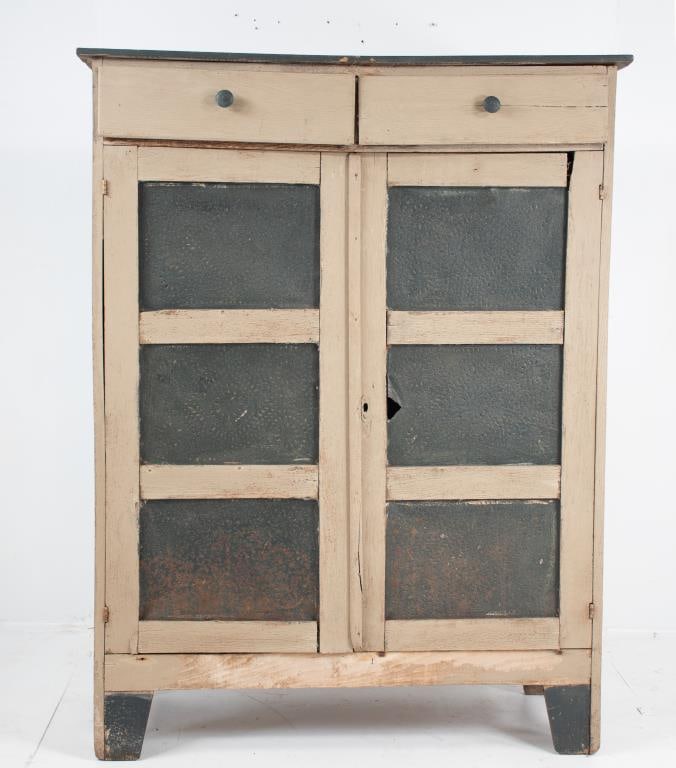 Painted Country Pie Safe (1 of 12)