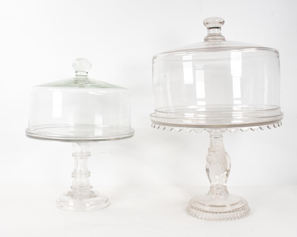 Two 19th C. Covered Salver / Cake Stands (1 of 9)