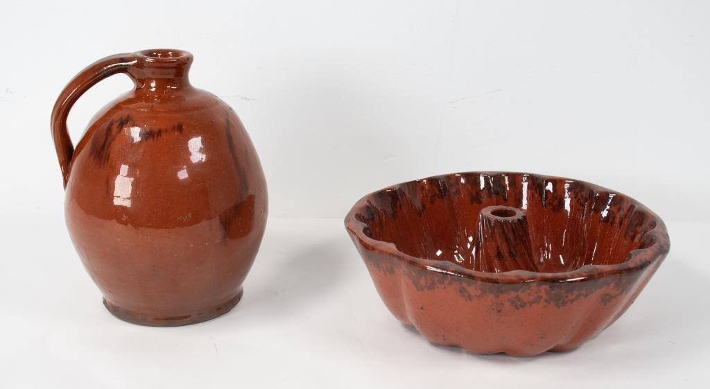 Redware Jug and Mold (1 of 10)