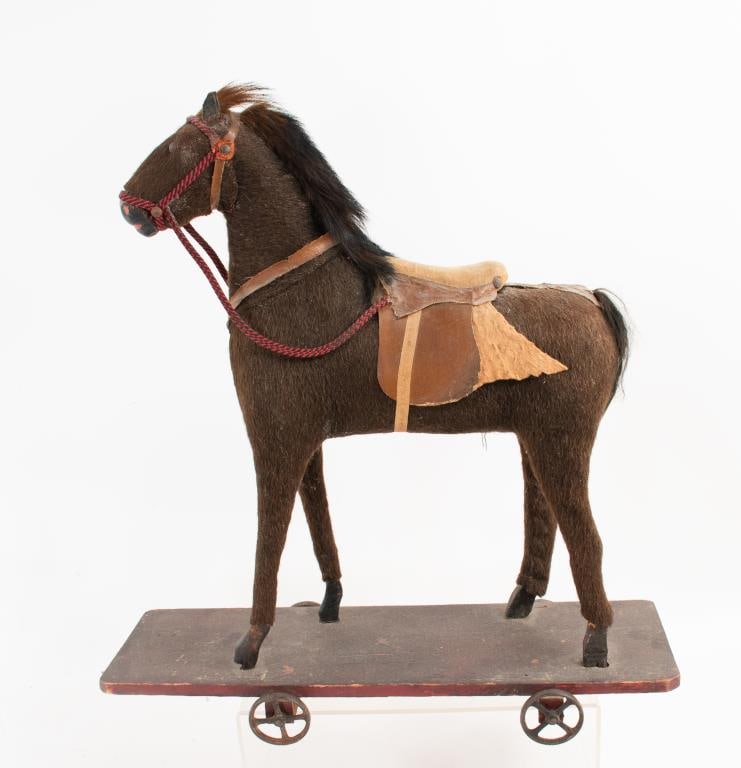 19th C. Horse Pull Toy (1 of 11)