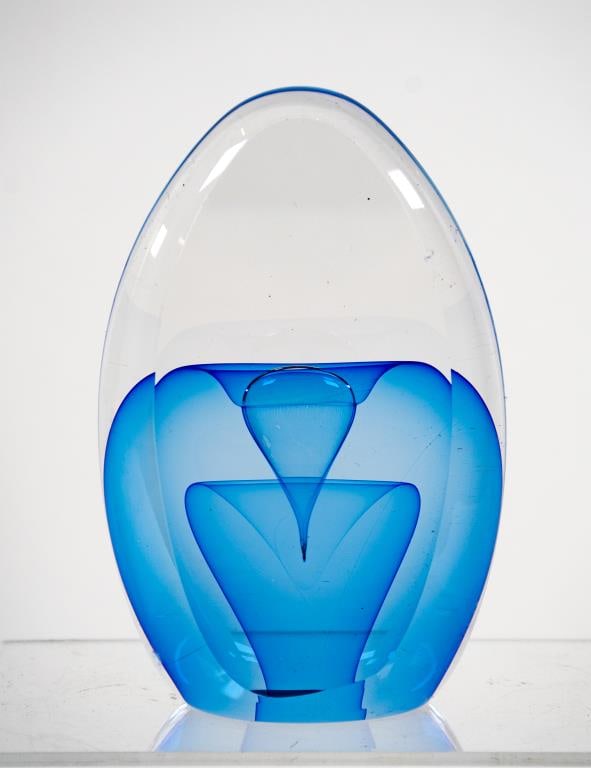 Ed Kachurik Art Glass Paperweight Sculpture (1 of 5)