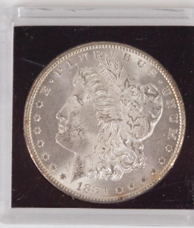 1884-CC Morgan Silver Dollar (1 of 2)