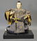 35: Japanese Papier Mache Samurai Figure