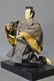 35: Japanese Papier Mache Samurai Figure - 3