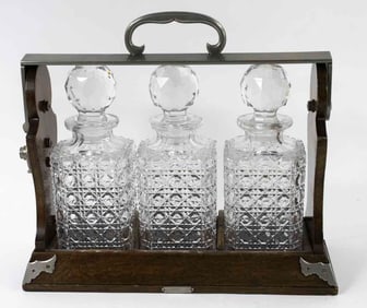 Betjemann's Patent Tantalus with Decanters