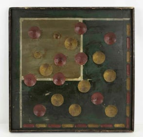 Baseball / Checkers Double-Sided Gameboard
