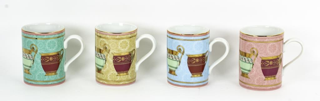 Set of 4 Gucci Greek Mythological Coffee Cups (1 of 6)