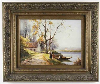 Impressionist Autumnal Landscape