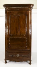 French Walnut Bonnetiere Cabinet