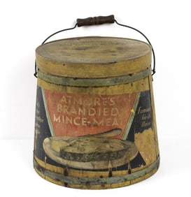 Atmore's / Keystone Advertising Mince Meat Bucket