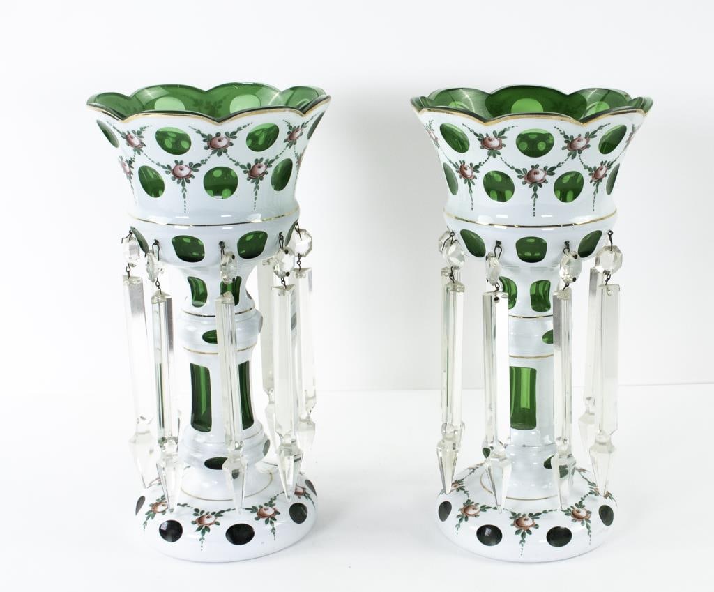 Pr. Bohemian Cut Overlay Lustres (1 of 7)