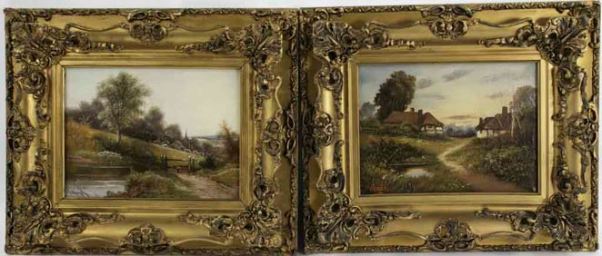 Pair 19th C. English Landscapes