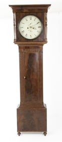 c. 1830 Scottish Mahogany Tall Case Clock